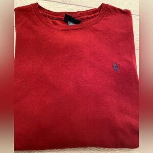 Ralph Lauren Deep Red/Burgundy Long Sleeve Tee
